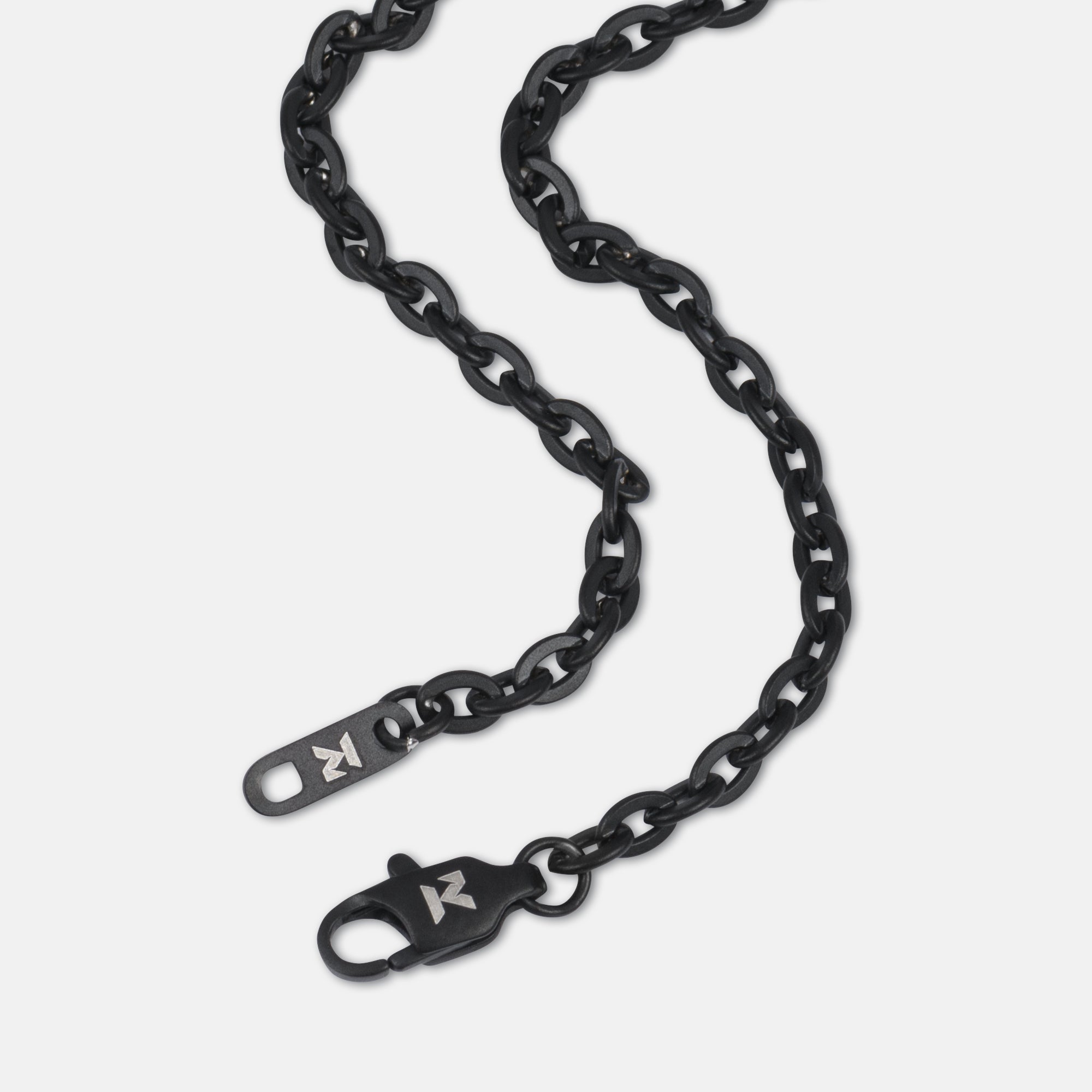 K12 - BLACK CABLE BRACELET - 3MM