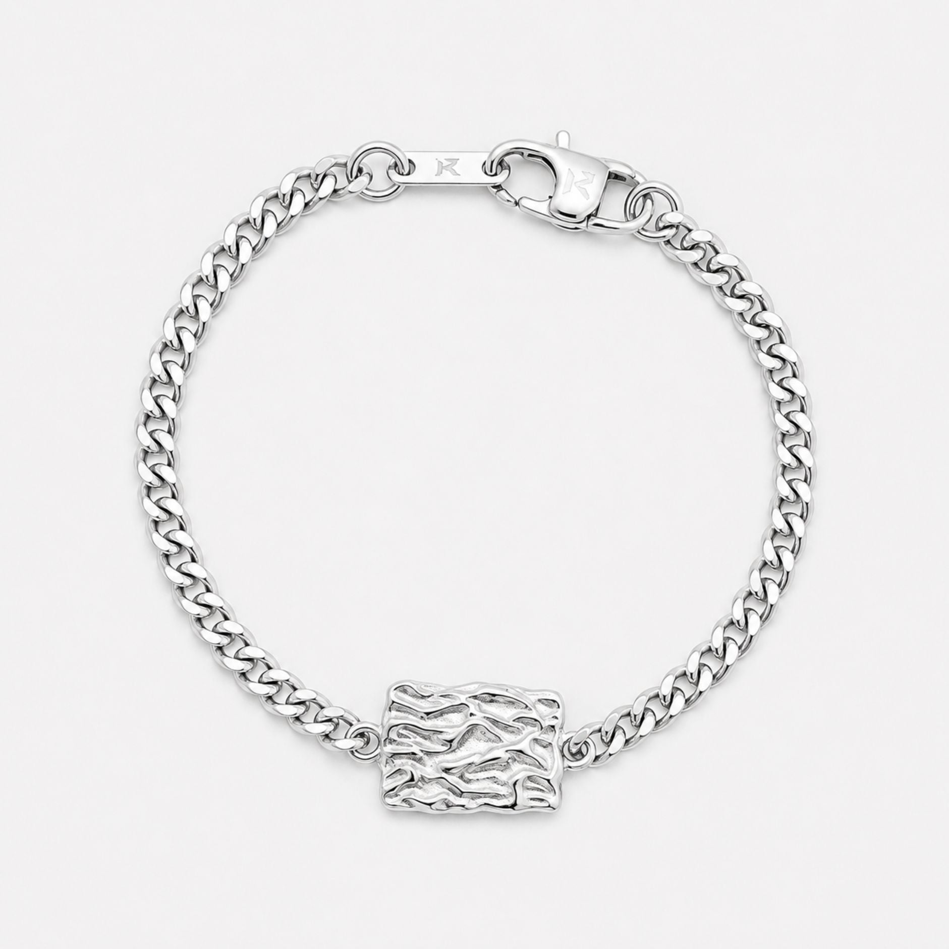 K12 - SILVER WAVY BRACELET
