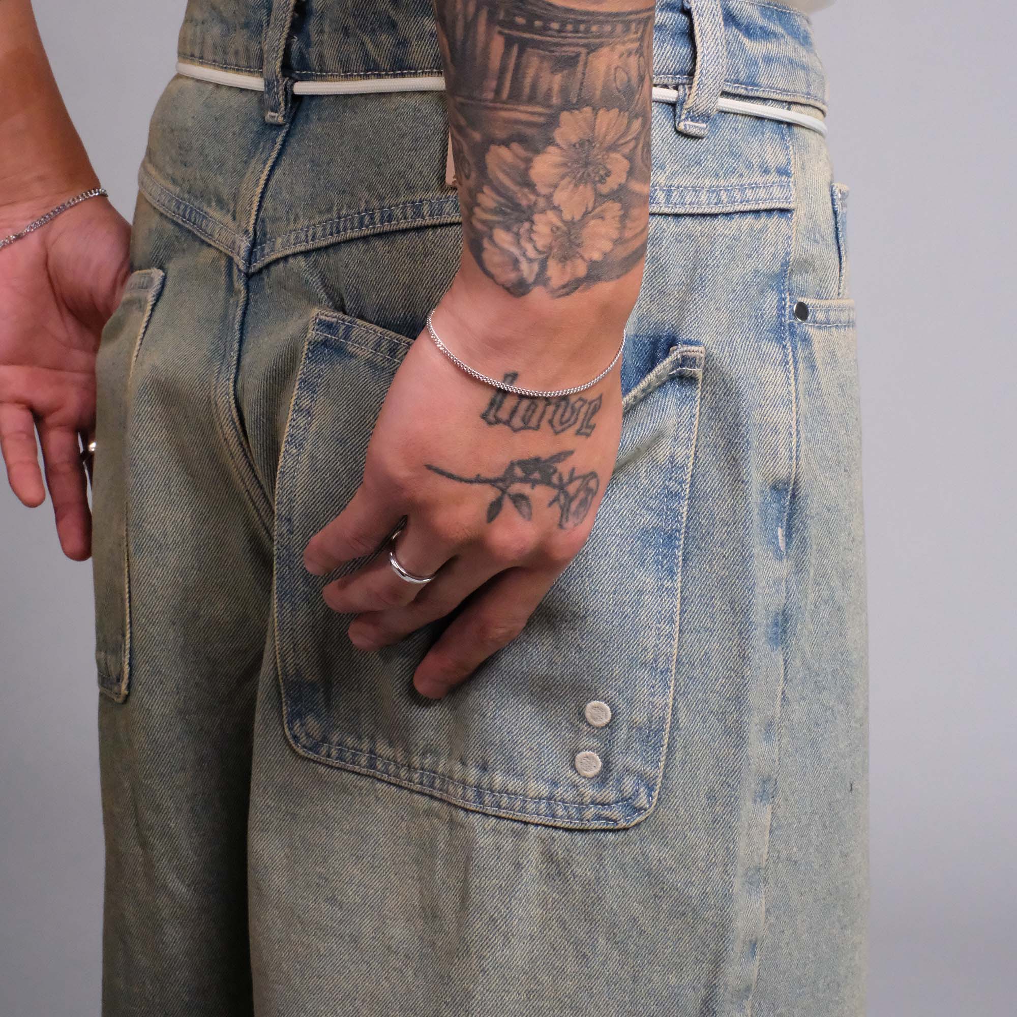 K12 - 925 SILVER ADJUSTABLE RING - 3MM