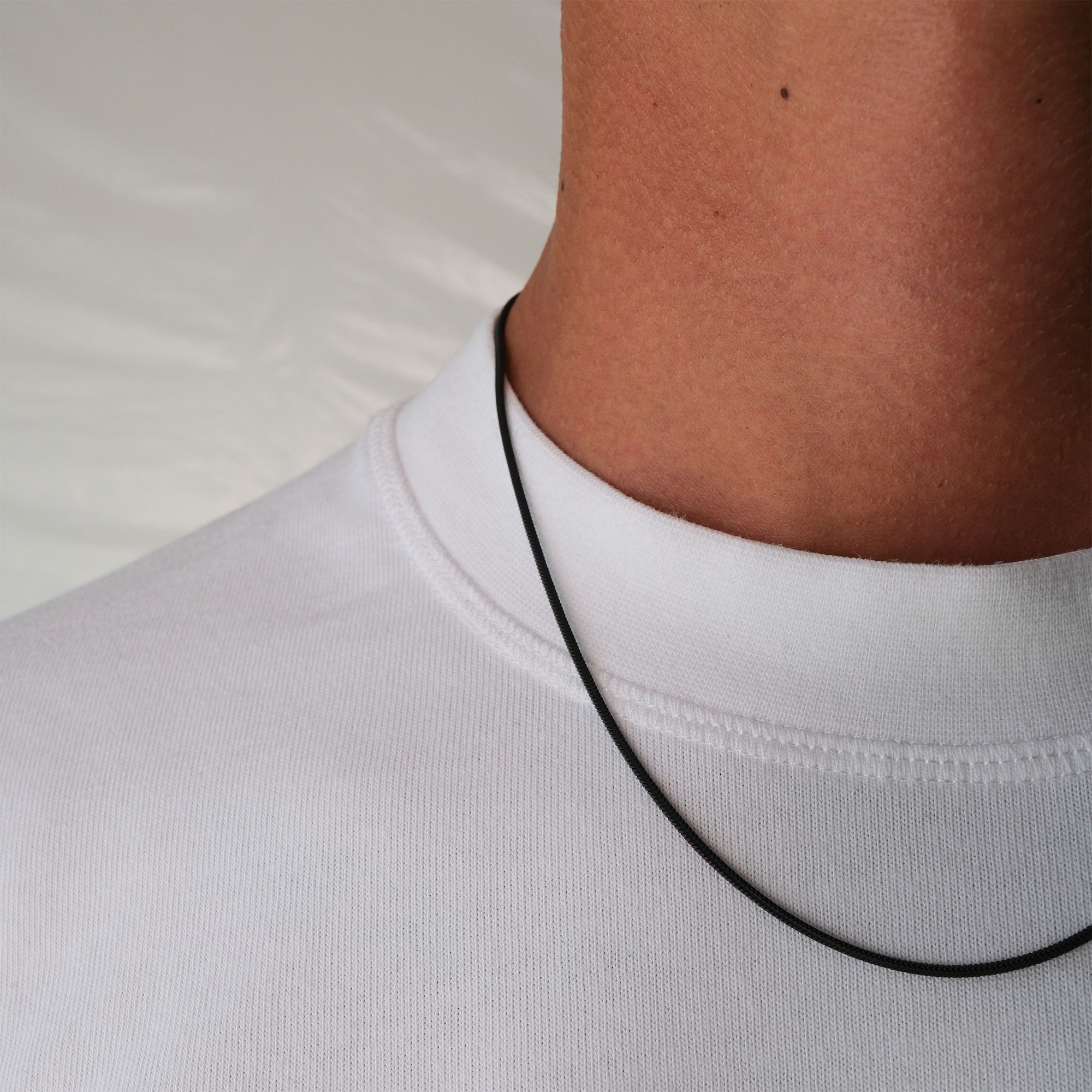 K12 - BLACK SQUARE CHAIN - 1,4MM