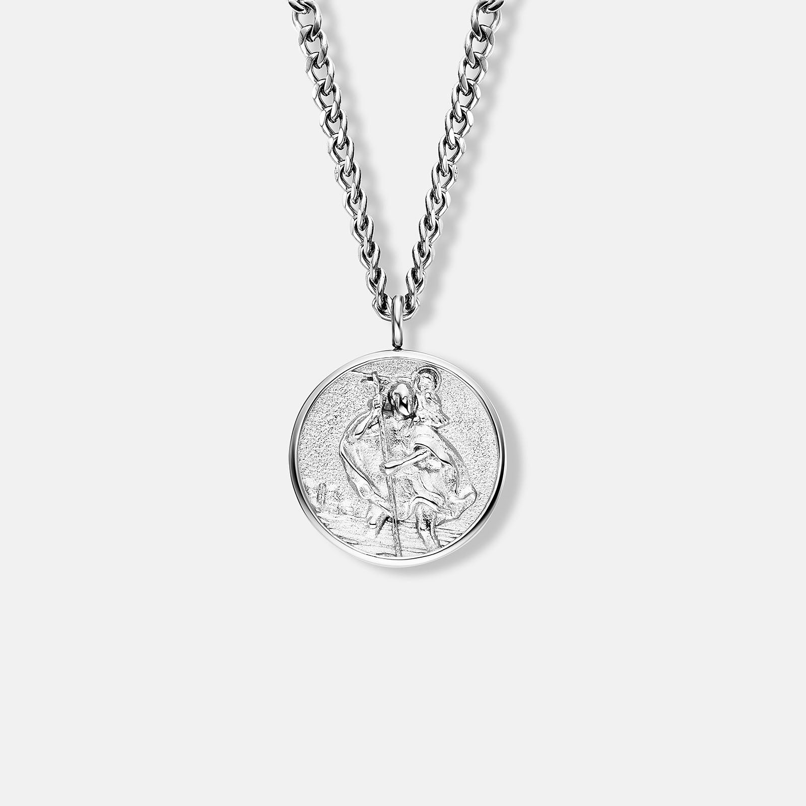 K12 - SILVER CHRISTOPHORUS CHAIN