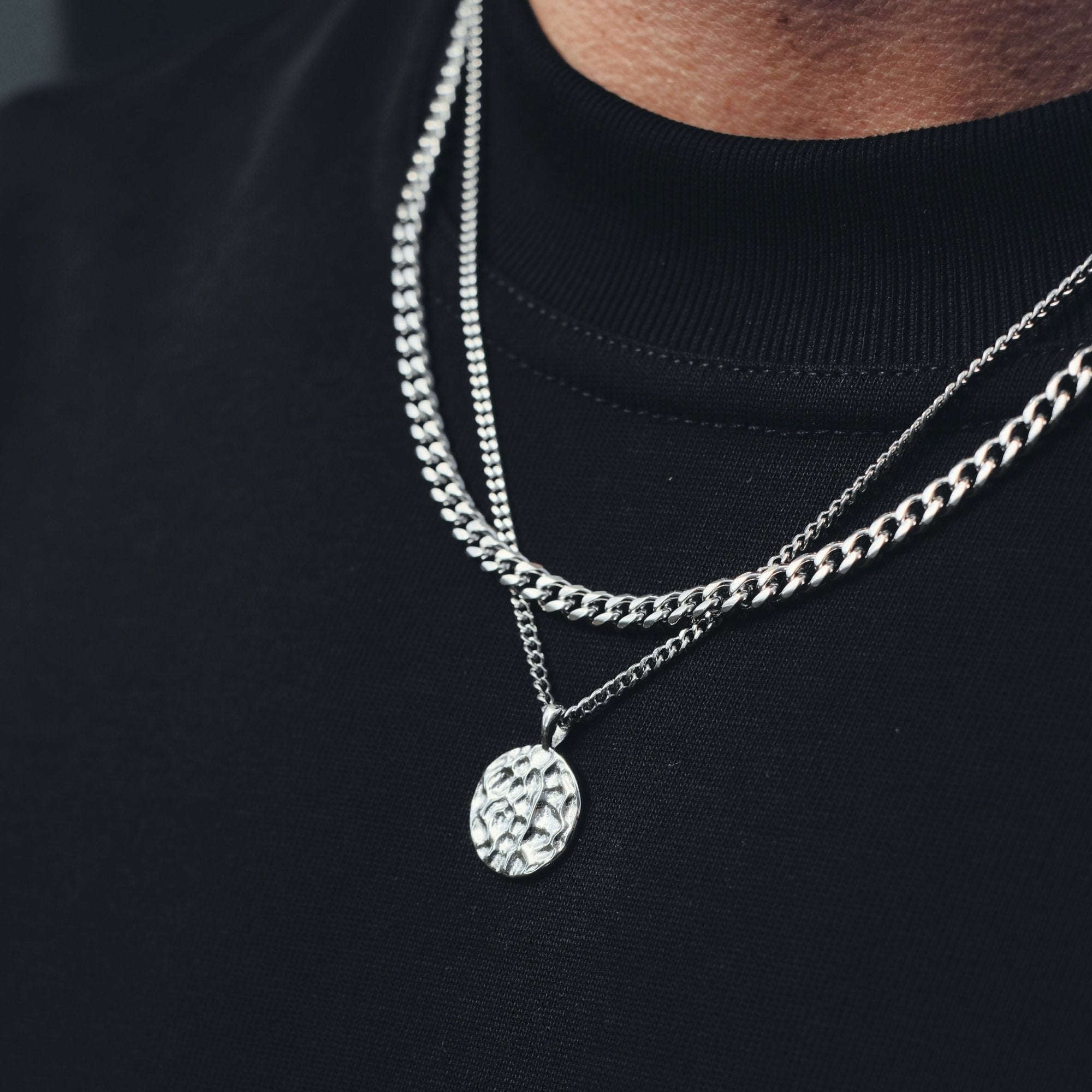 K12 - SILVER HAMMERED CHAIN