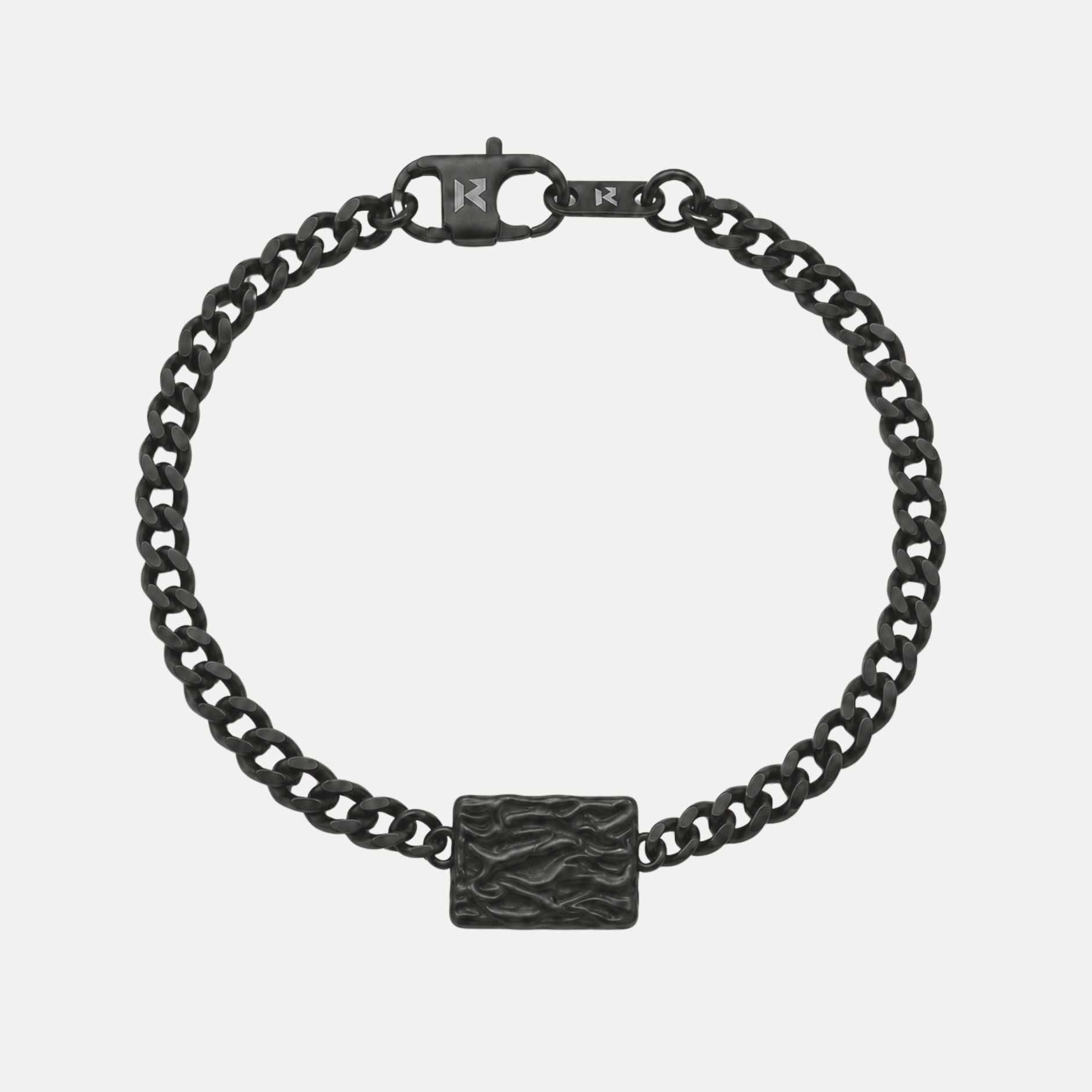 K12 - BLACK WAVY BRACELET
