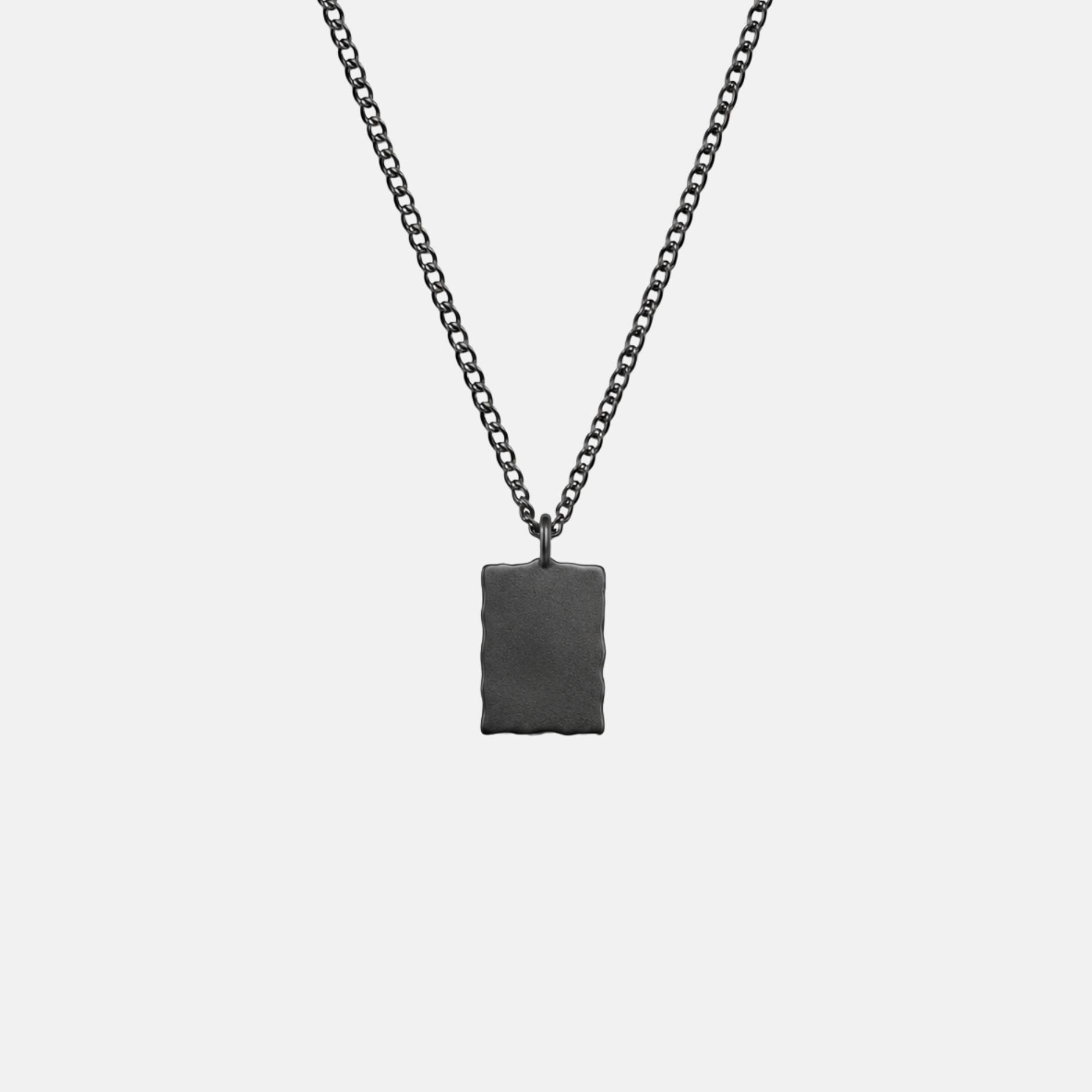K12 - BLACK WAVY CHAIN