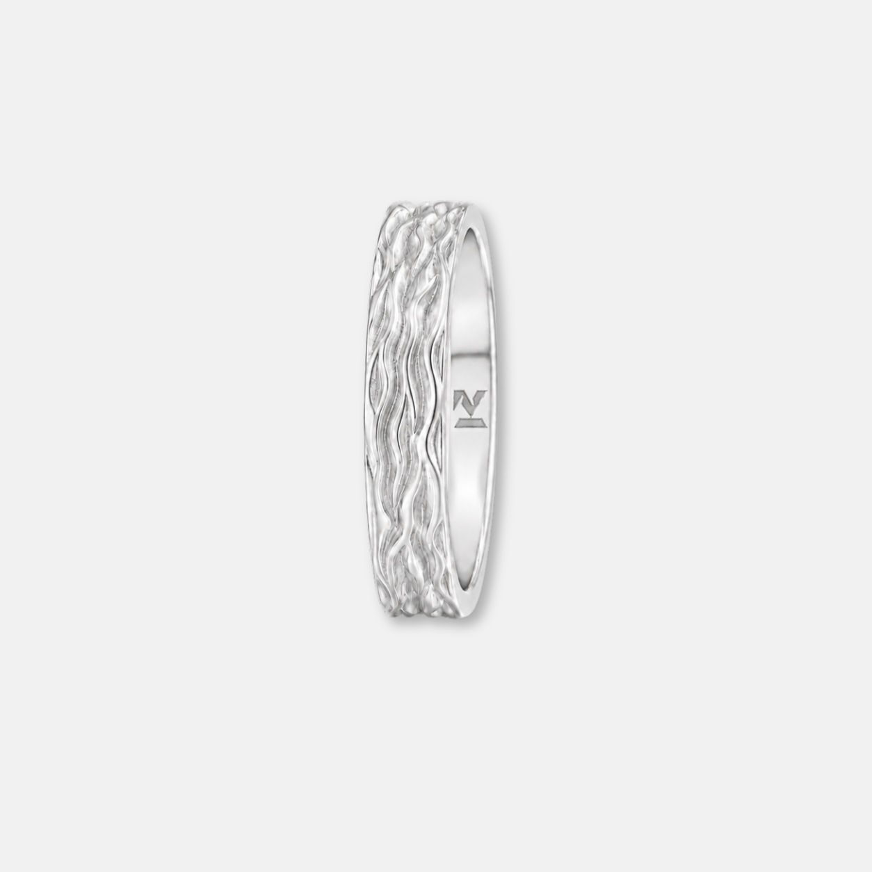K12 - SILVER WAVY RING