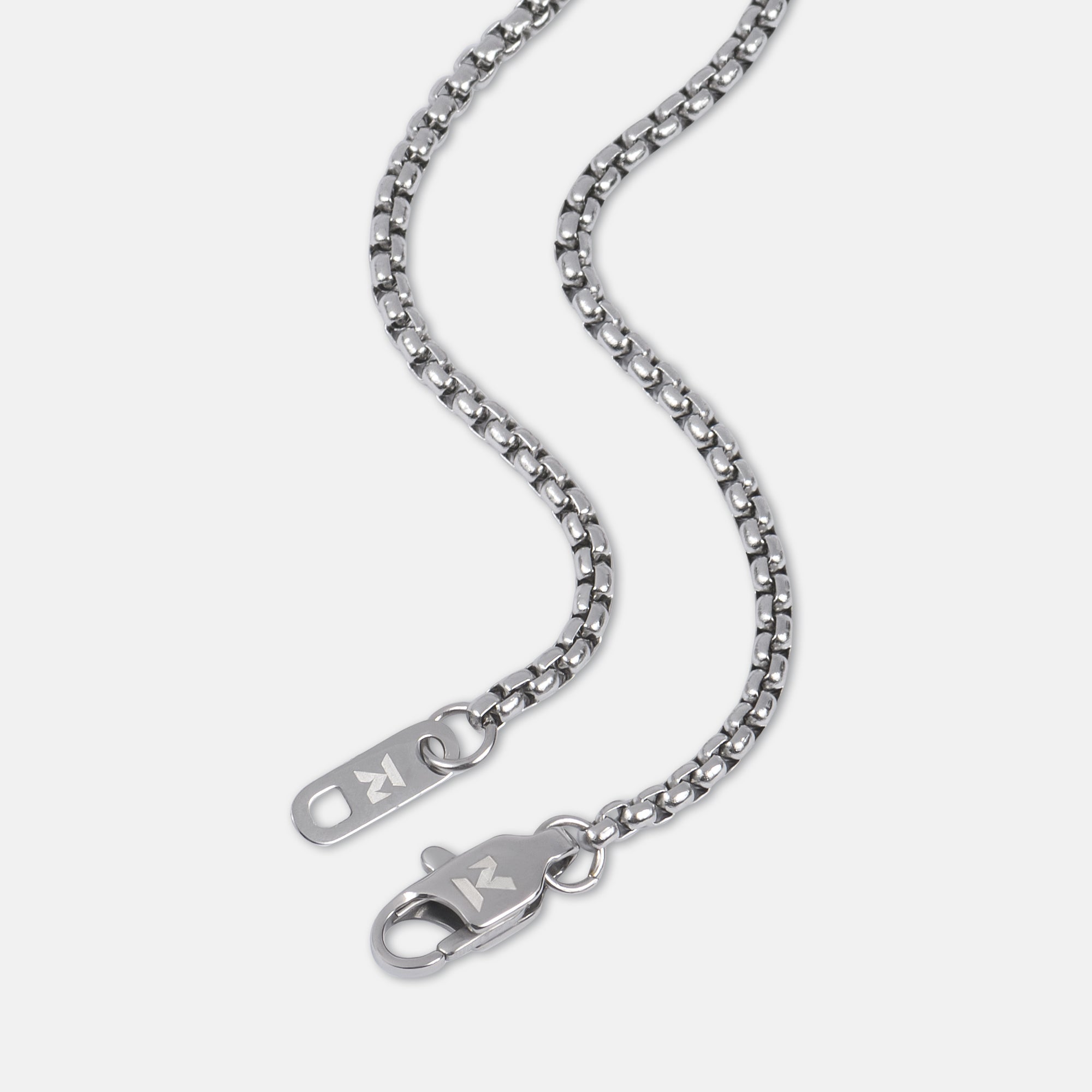 K12 - SILVER BOX BRACELET - 2MM