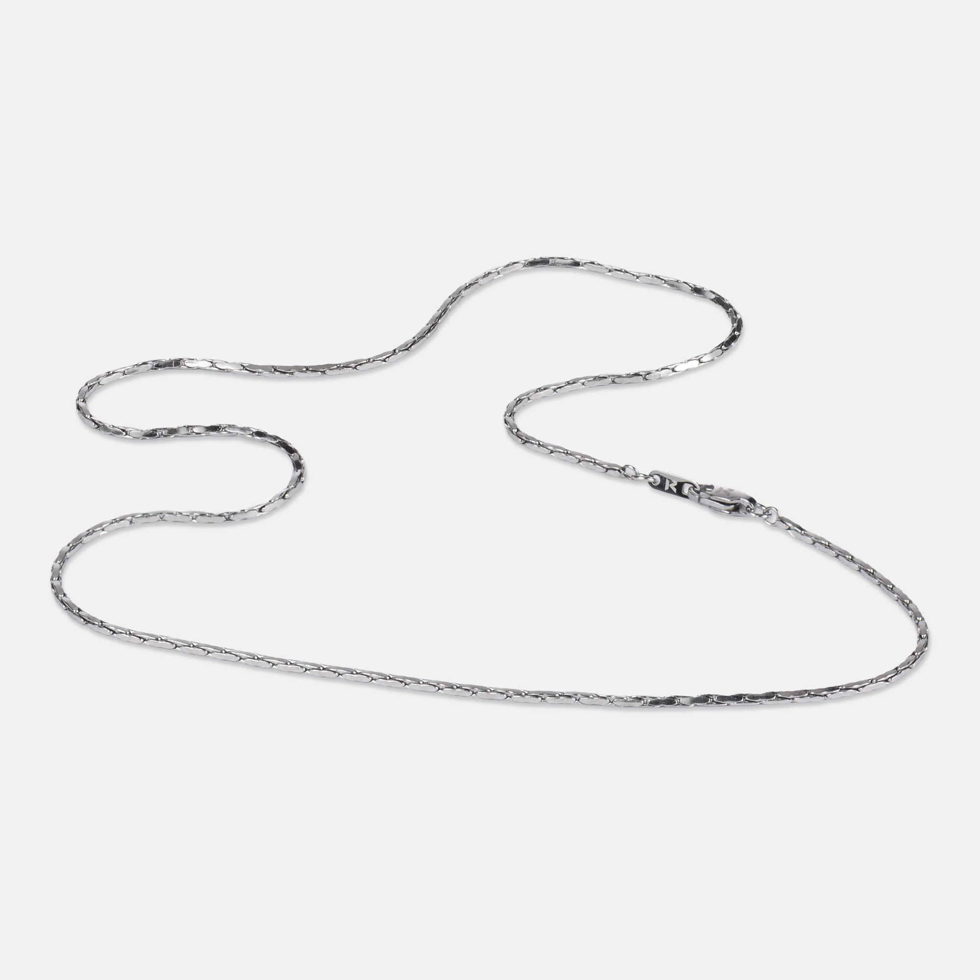 K12 - SILVER WIRE CHAIN - 1.4MM